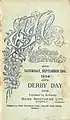 Front cover of the 1934 AJC Epsom Handicap racebook