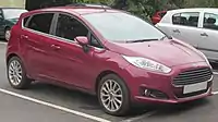 Ford Fiesta Titanium X 5-door hatchback (UK; facelift)