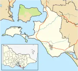 Jam Jerrup is located in Bass Coast Shire