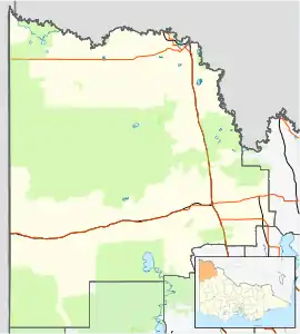 Torrita is located in Rural City of Mildura
