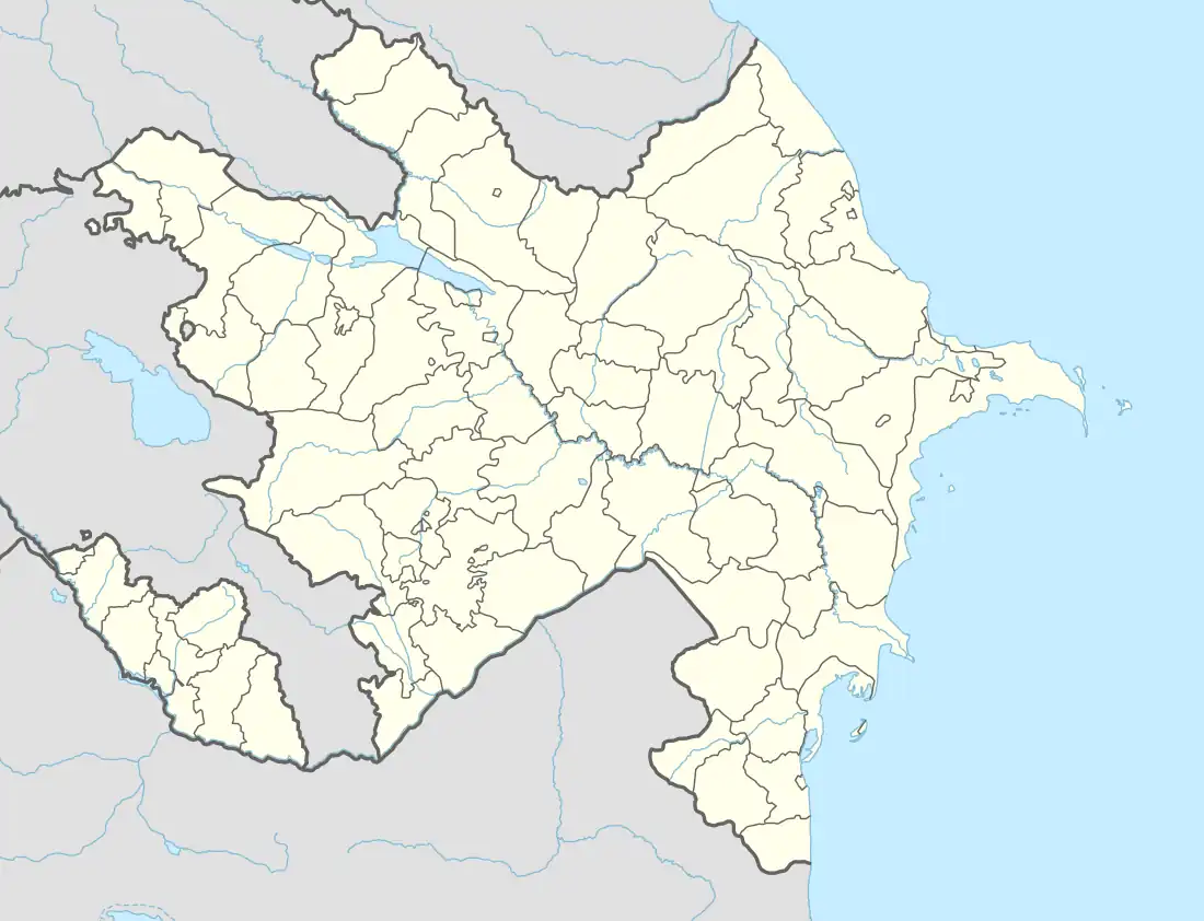 Quadrangular Tower is located in Azerbaijan