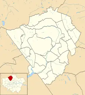 Spaniards Inn is located in London Borough of Barnet