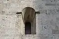One of the windows of the Baptistery of St. John