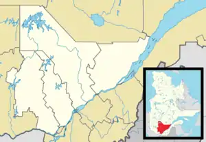Saint-Prosper-de-Champlain is located in Central Quebec