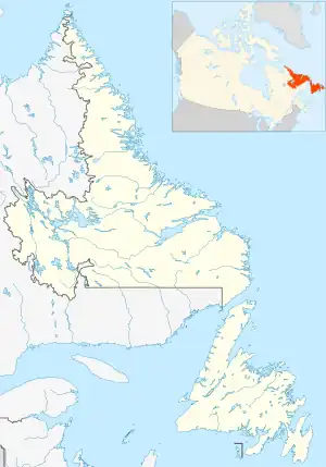 CFS Saglek is located in Newfoundland and Labrador