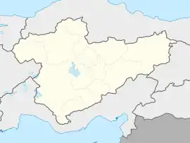 Akkışla is located in Turkey Central Anatolia