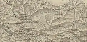 French map where it is labelled as Koug-Art.