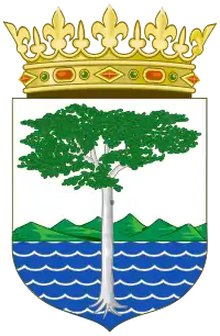 Coat of arms of the Spanish Río Muni colony