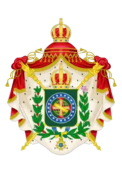 Arms of Dominion of the Emperors of Brazil, 1822–1889