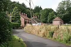 The village of Combe Florey