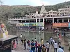 Devotees visiting temple