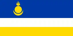Flag of Republic of Buryatia