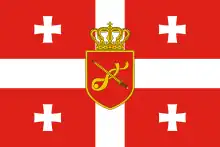 War flag of Georgia