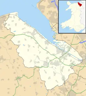 Trelogan is located in Flintshire