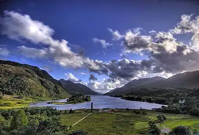 Loch Shiel and the Glenfinnan monument