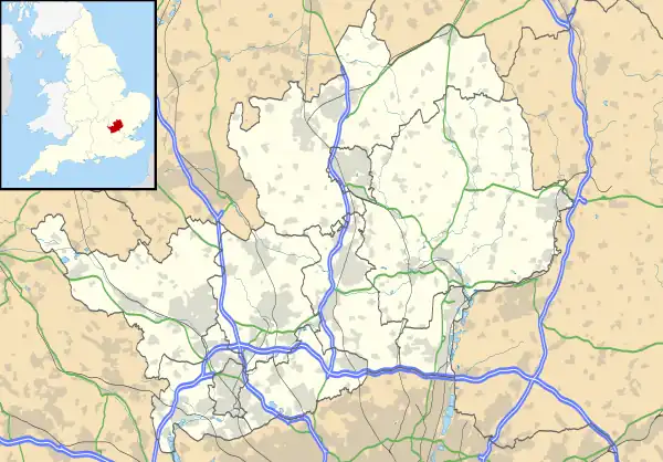 Hertford is located in Hertfordshire