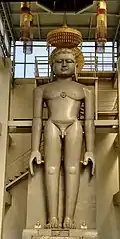32 feet (9.8 m) colossal at Prachin Bada Mandir, Hastinapur