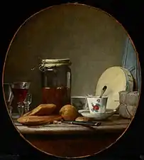 Jean Siméon Chardin, Jar of Apricots, 1758