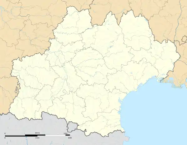 Gignac is located in Occitanie