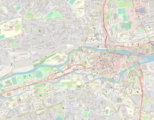 Shandon Street is located in Cork Central