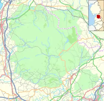 Wray-with-Botton is located in the Forest of Bowland