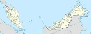 Kuala Langat District is located in Malaysia