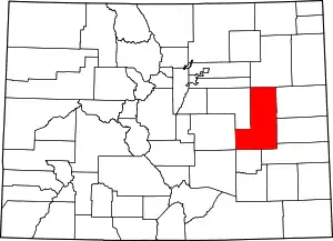 State map highlighting Lincoln County