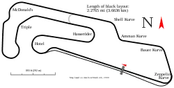 Layout of the Motorsport Arena Oschersleben