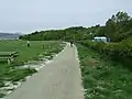 National Cycle Route 753 at the north end of the bay