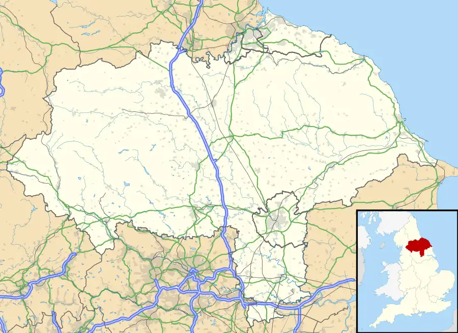 Azerley is located in North Yorkshire