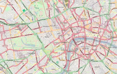 Broadcasting House is located in Central London
