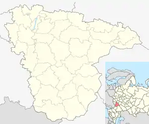 Voloshino is located in Voronezh Oblast