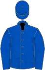 Royal Blue, White Pinstripes on Back,