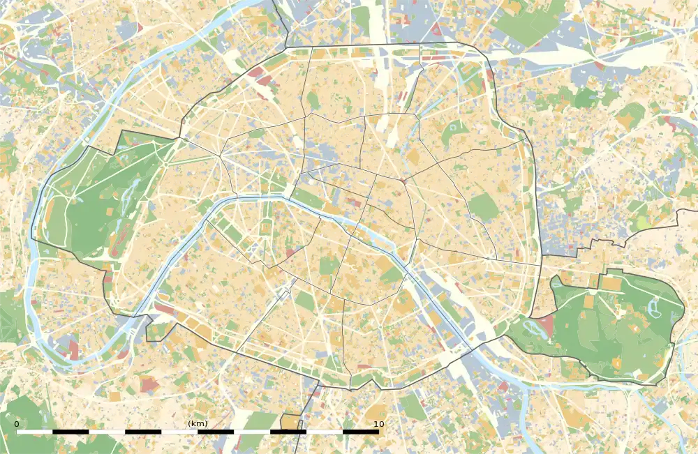 Javel is located in Paris