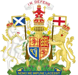 Arms of dominion for the King of the United Kingdom, Charles III  (for use in Scotland)