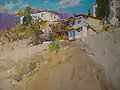 Sunny Day in Gurzuf, 1959, oil on canvas