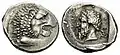 Silver stater of Mithrapata of Lycia, c. 390–370 BC