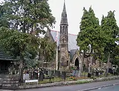 St. John the Evangelist Parish Church, Great Sutton. By David Walker, 1876
