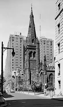 St. Mark's Church, 1625 Locust Street, Philadelphia (1849)