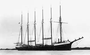 Dorothy H Sterling (formerly Oregon Pine). Wreck site surveyed by the SUHR in 1989 & 1990.