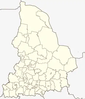 Asbest is located in Sverdlovsk Oblast