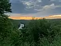 View of the Lehigh Gorge from the Fireline Trail