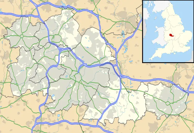 Pebble Mill Studios is located in West Midlands county