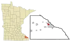 Location of Goodview, Minnesota