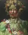 Giuseppe Arcimboldo: Vertumnus, a portrait of Rudolf II (1590 -1591)